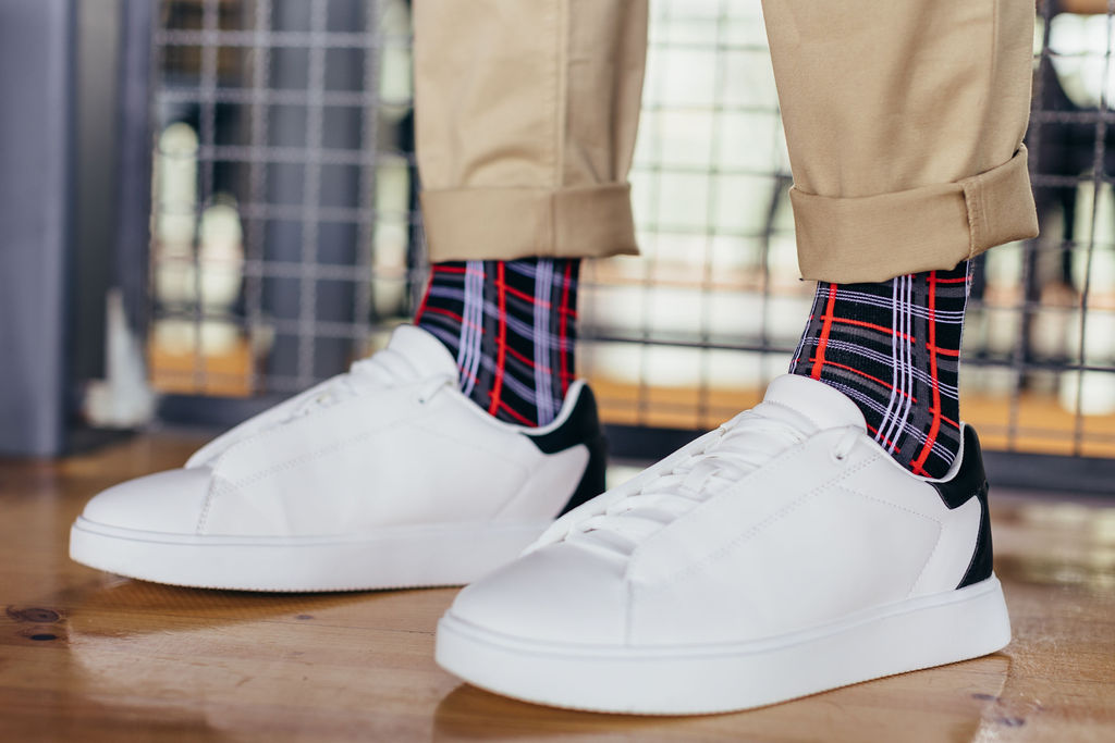 Heel Tread Socks example 1