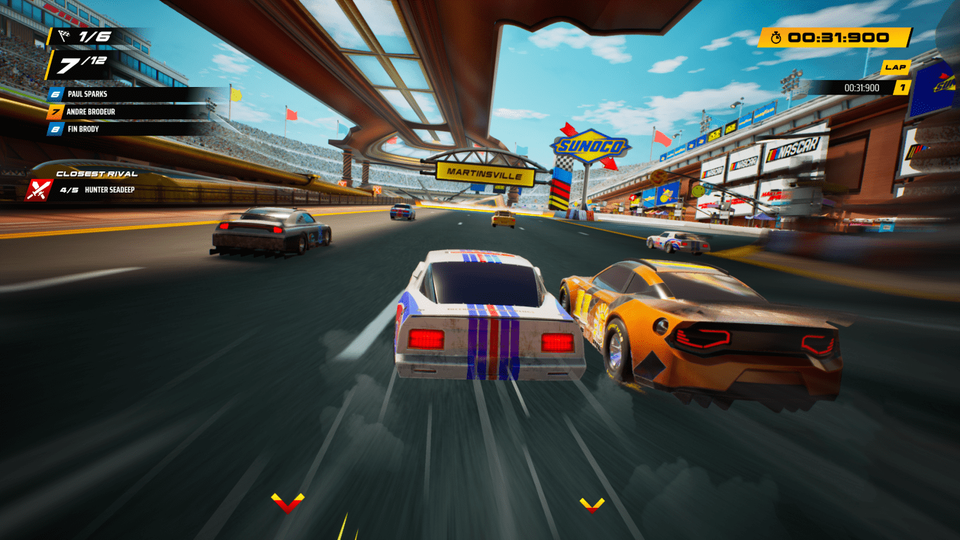 NASCAR Arcade Rush video game