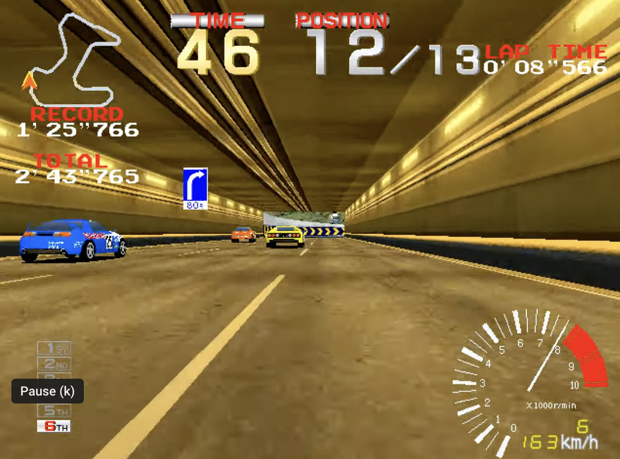 Racing Game History: Ridge Racer (1993)